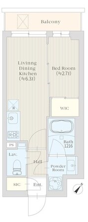 イプセ高輪台の物件間取画像